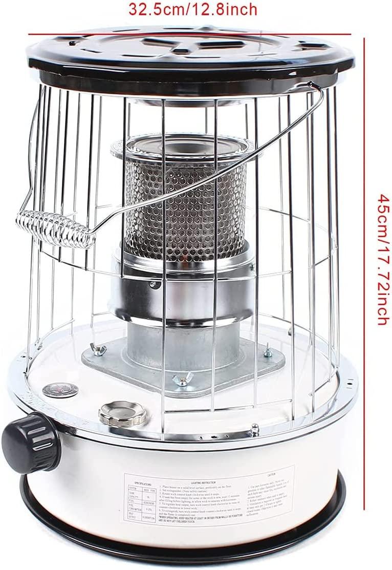 Kerosene Stove Heater|5.3L Portable All-in-one, Stainless Steel Household Kerosene Heater Stove for Indoor Outdoor Home Office, Patio Deck Family Dinner, Outdoor Camping - Image 9