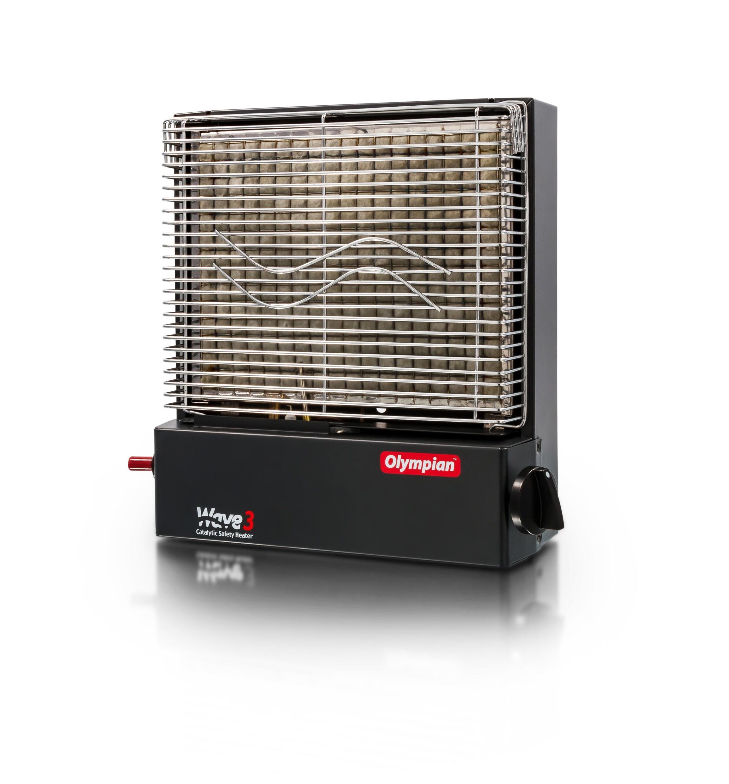 Camco Olympian RV Wave-3 LP Gas Catalytic Safety Heater, Adjustable 1600 to 3000 BTU, Warms 130 Square Feet of Space, Portable and Wall Mountable - Image 4