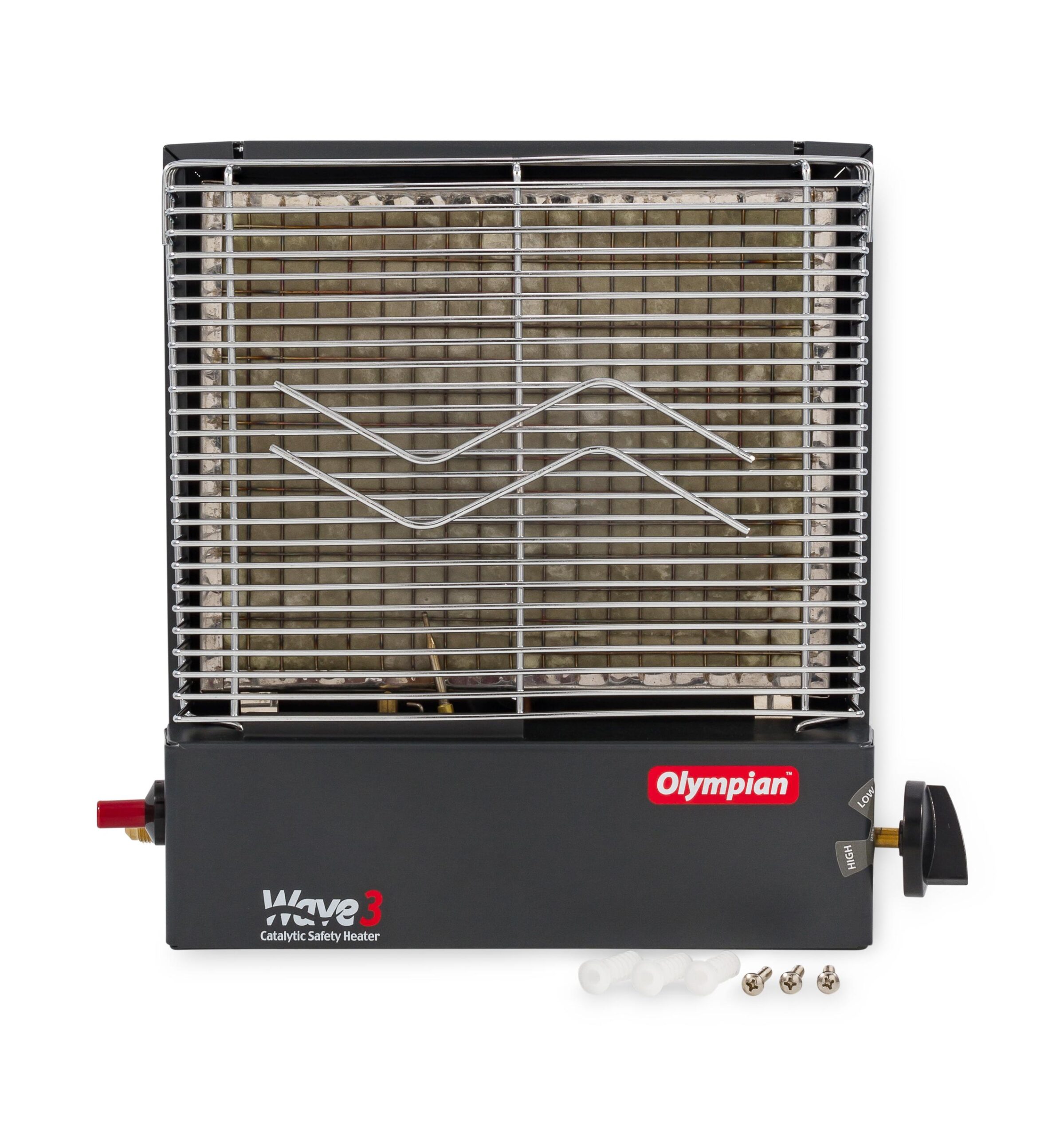 Camco Olympian RV Wave-3 LP Gas Catalytic Safety Heater, Adjustable 1600 to 3000 BTU, Warms 130 Square Feet of Space, Portable and Wall Mountable - Image 10
