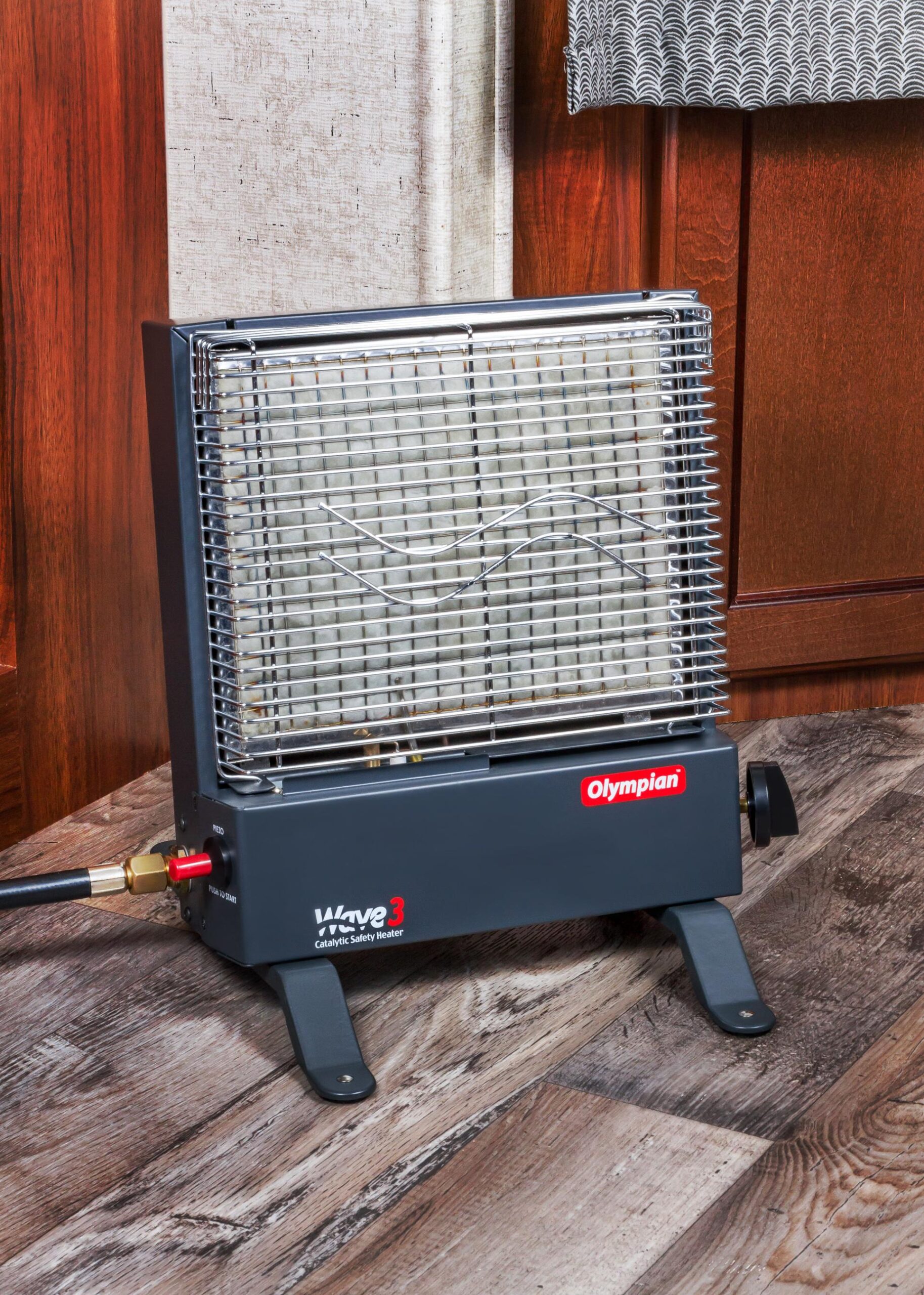 Camco Olympian RV Wave-3 LP Gas Catalytic Safety Heater, Adjustable 1600 to 3000 BTU, Warms 130 Square Feet of Space, Portable and Wall Mountable - Image 11