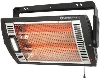 Electric Quartz Heater Infrared 1500W Ceiling Mounted Style Radiant Overheat Protection Sensor, Home Garden Backyard Indoor Outdoor Patio, Restaurant - Image 6