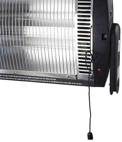Electric Quartz Heater Infrared 1500W Ceiling Mounted Style Radiant Overheat Protection Sensor, Home Garden Backyard Indoor Outdoor Patio, Restaurant - Image 7