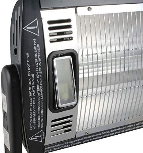 Electric Quartz Heater Infrared 1500W Ceiling Mounted Style Radiant Overheat Protection Sensor, Home Garden Backyard Indoor Outdoor Patio, Restaurant - Image 8