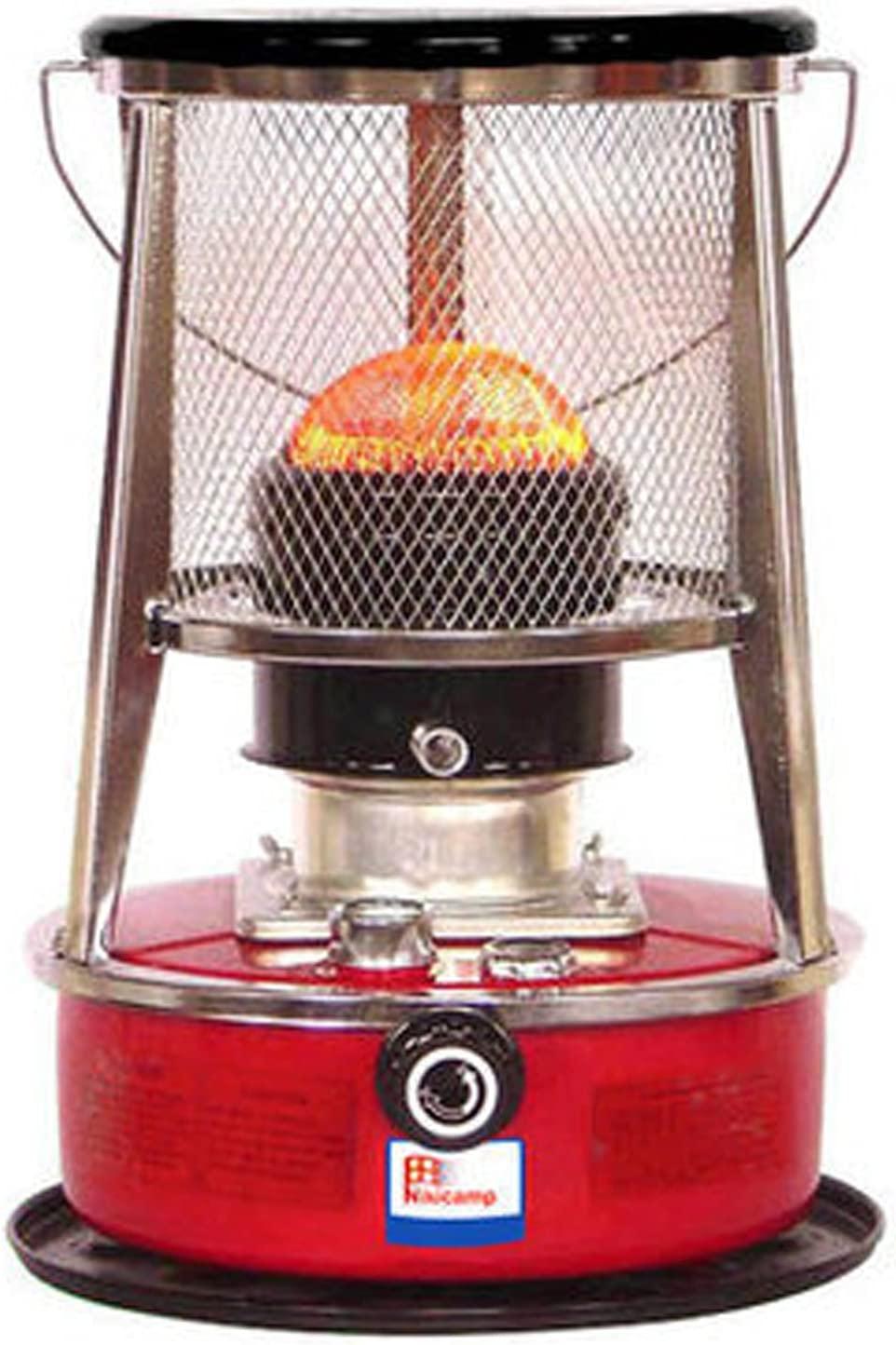 NaoSIn-Ni Portable Kerosene Heater Stove, Kerosene Stove Burner, Camping Oil Heaters, for Indoor Outdoor, Patio, Deck, Home, 4.6L
