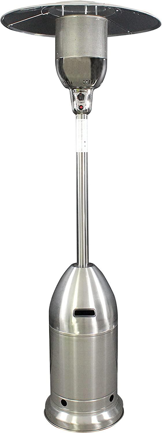 HomComfort HCPHSSRKT Stainless Steel Rocket Base Patio Heater