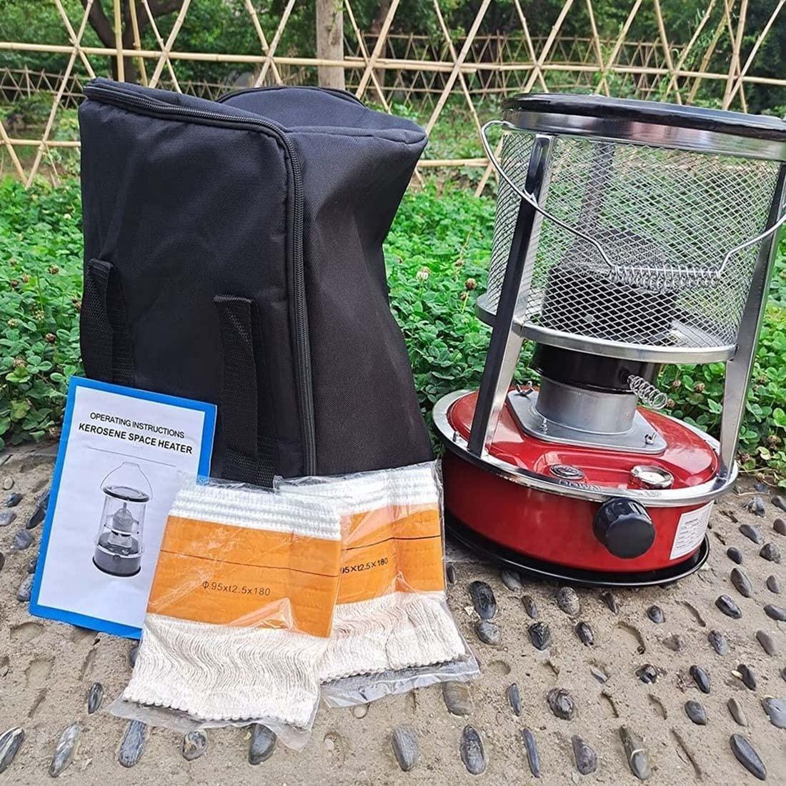 Household Heating Kerosene Stove Without Electricity Oil Heater 4.6L-Red/6L-White Camping Heaters 2 in 1 Burner for Indoor Outdoor Efficient Heating Cooking (Size : 6L/White) - Image 7