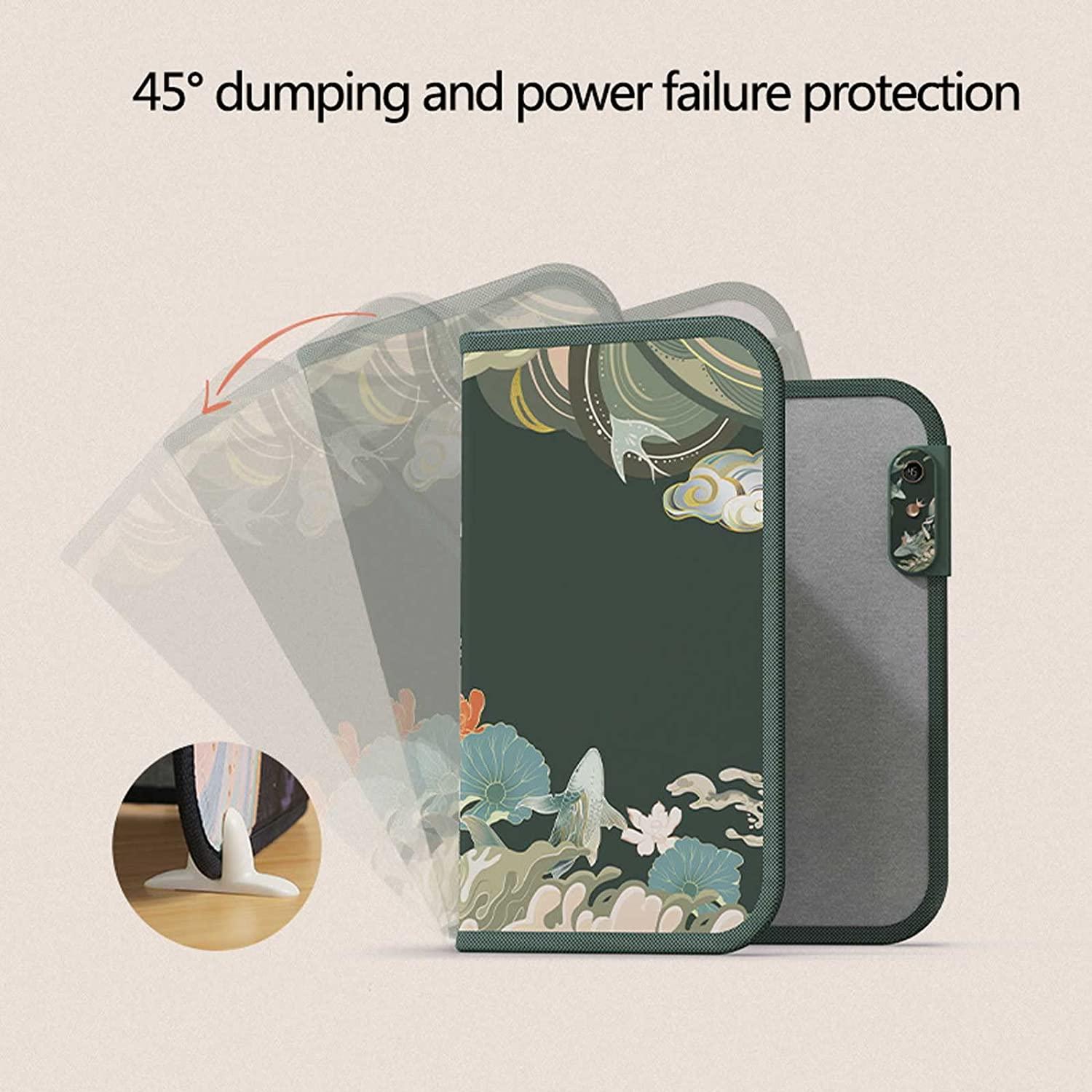 CJGKDJS Electric Foot Warmer,Folding Space Heaters,Floor-Standing Heater Under The Desk,Small Energy-Saving Leg Warmer,for Home Office Sofa. (E) - Image 3