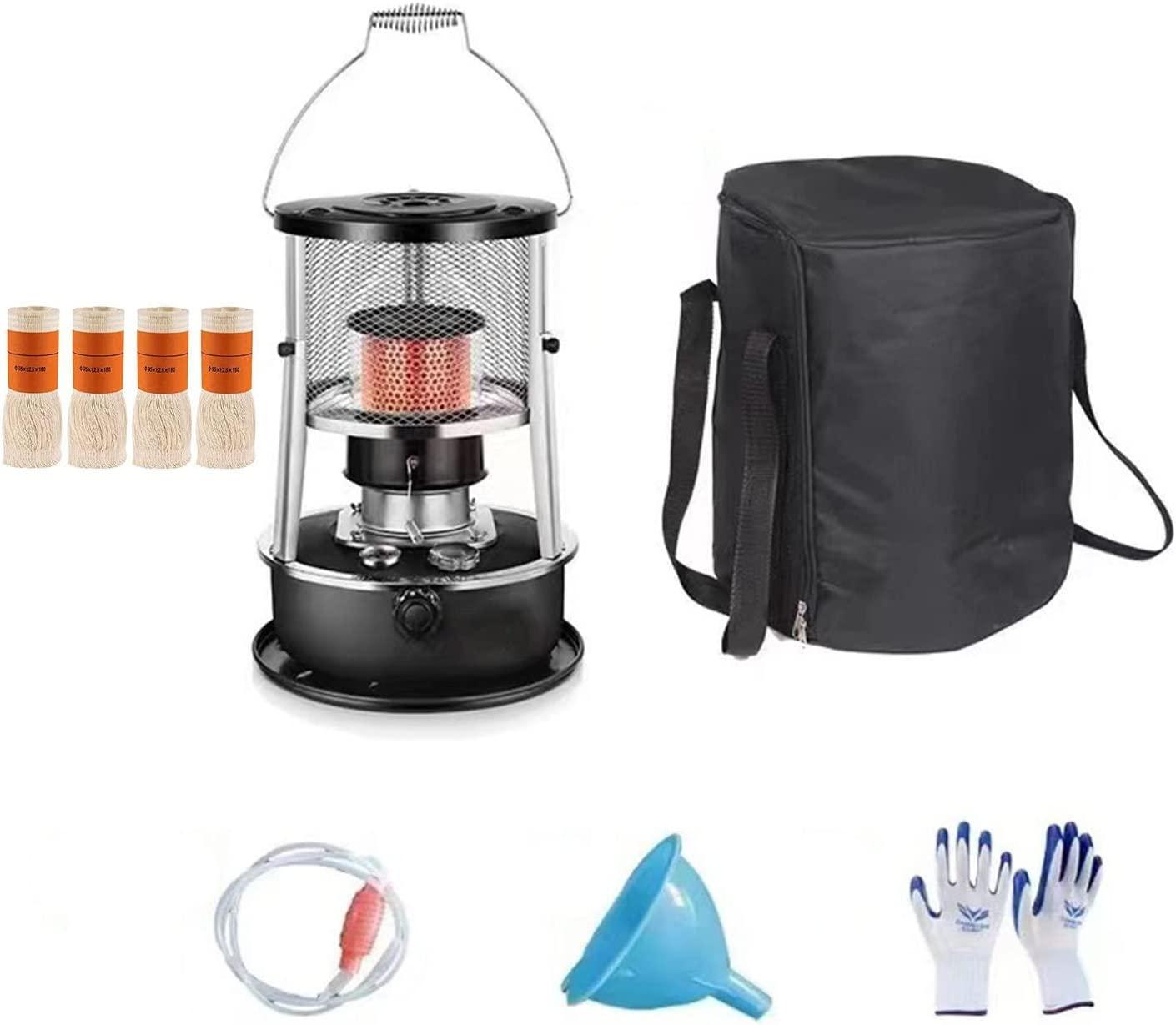 Kerosene Heaters for Indoor Use, Kerosene Heater, Portable Multifunctional Stove Large Kerosene Stove Heater for Indoor and Outdoor, Camping and Fishing-4.5L A