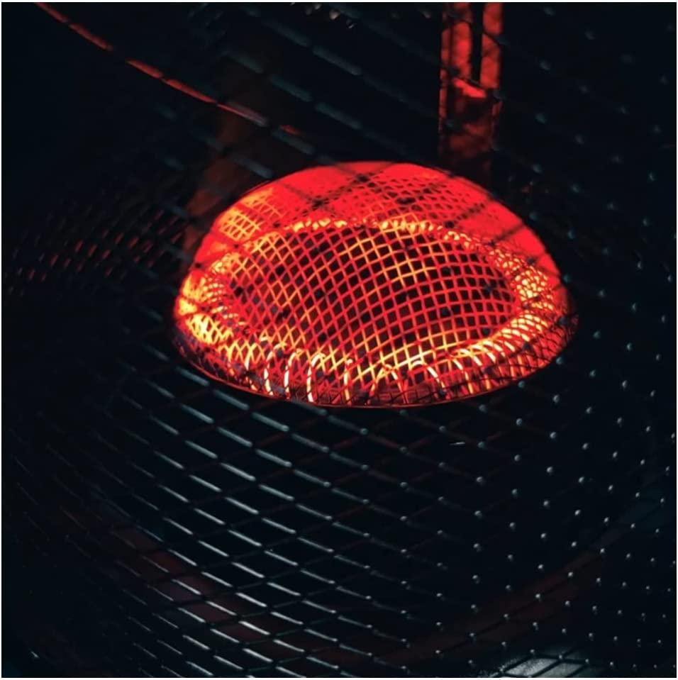 Kerosene Stove Stainless Steel Heater Tent Heater Red Glass Burner Camping Stove Portable Multifunctional Stove for Indoor Outdoor Camping (Color : Red-4.6L) - Image 4