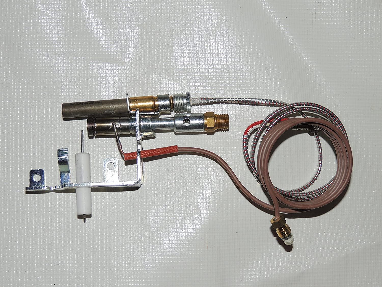 Hearth Products Controls (HPC Vent- Millivolt ODS Pilot Assembly (73037), Propane Gas