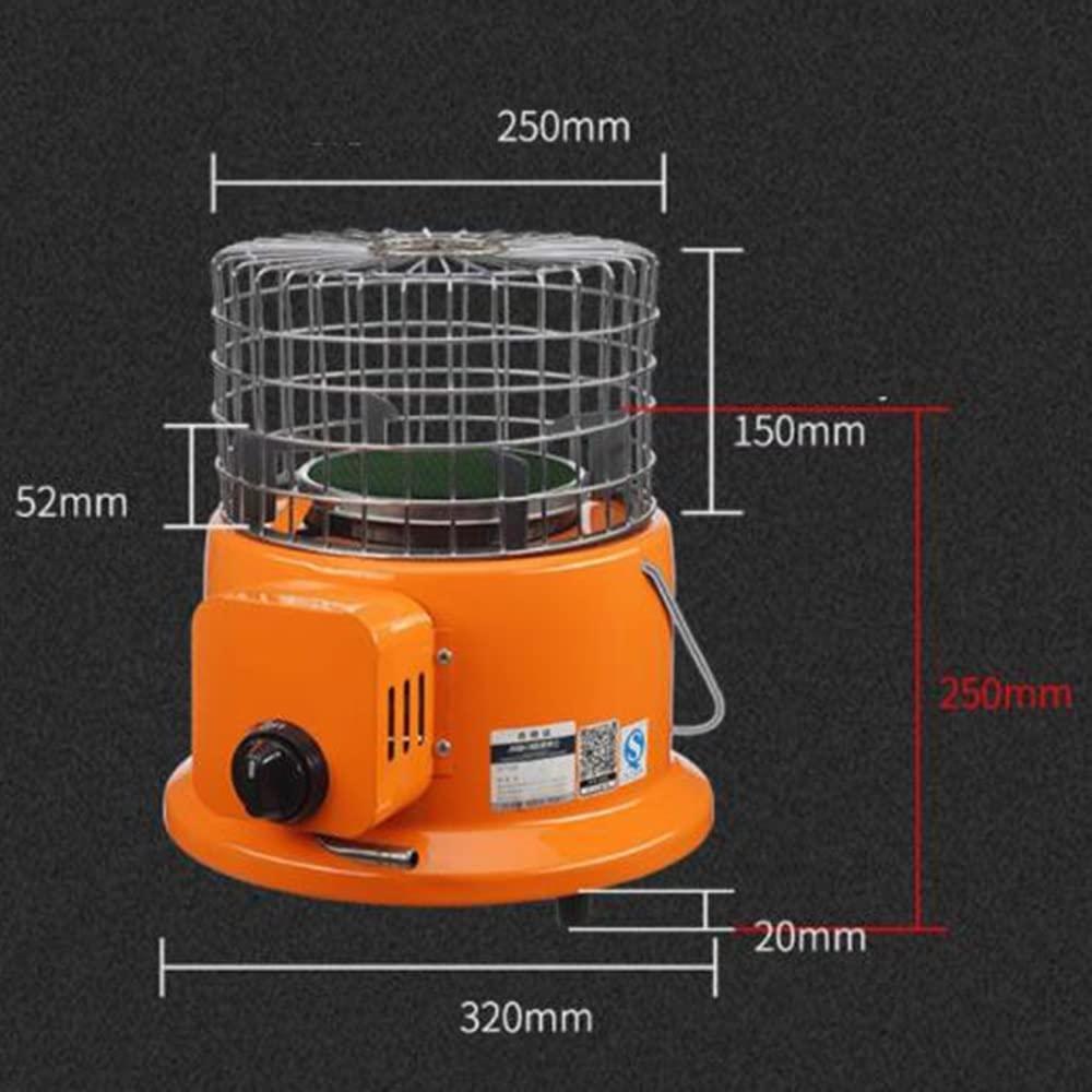 WJWA Camping Propane Heater Outdoor Warmer Mobile Portable Heater & Stove 2 in 1 for Patio Tent Ice Fishing Hiking Market Stall - Image 7