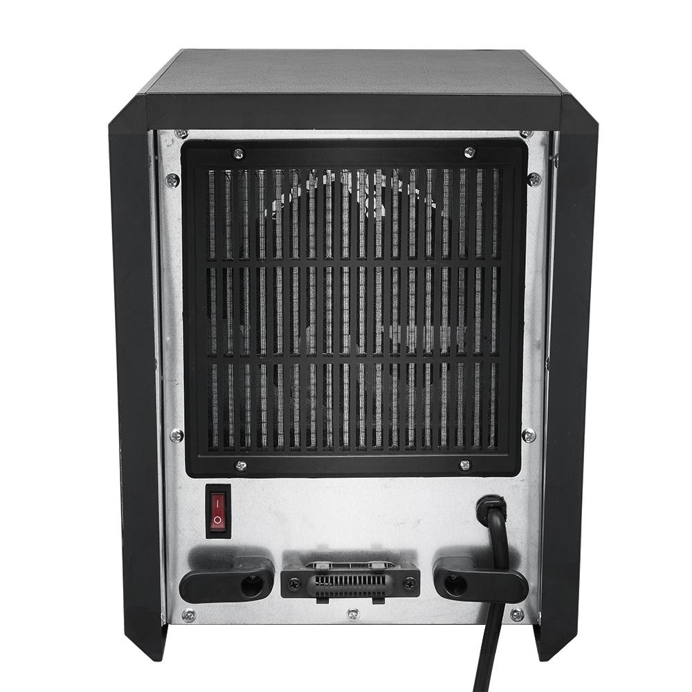 Portable Space Heater, 750W/1500W Small Infrared Heater w/ Remote, LED Display, 3 Working Modes, Safe Electric Heater for Home Office Bedroom with Overheat Protection, 11.58" x 9.72" x 12", Q6153 - Image 12