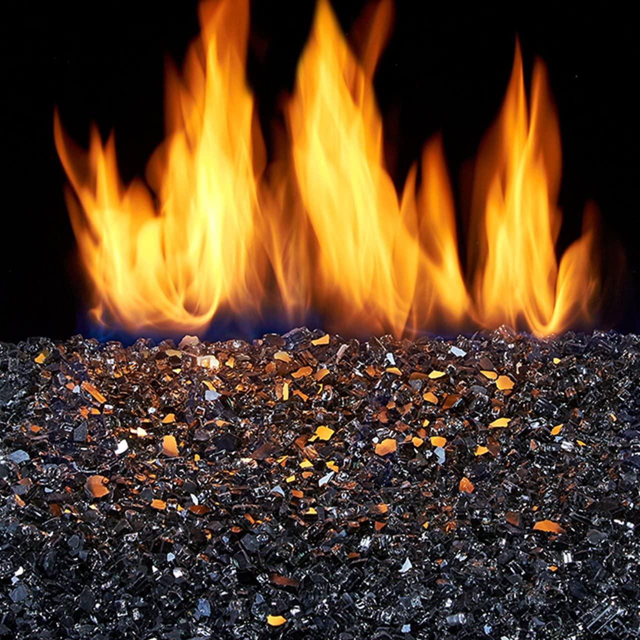 Duluth Forge FGB24-1 Vented Natural Gas Fire Glass Burner Kit - 65,000 BTU, 24 Inch