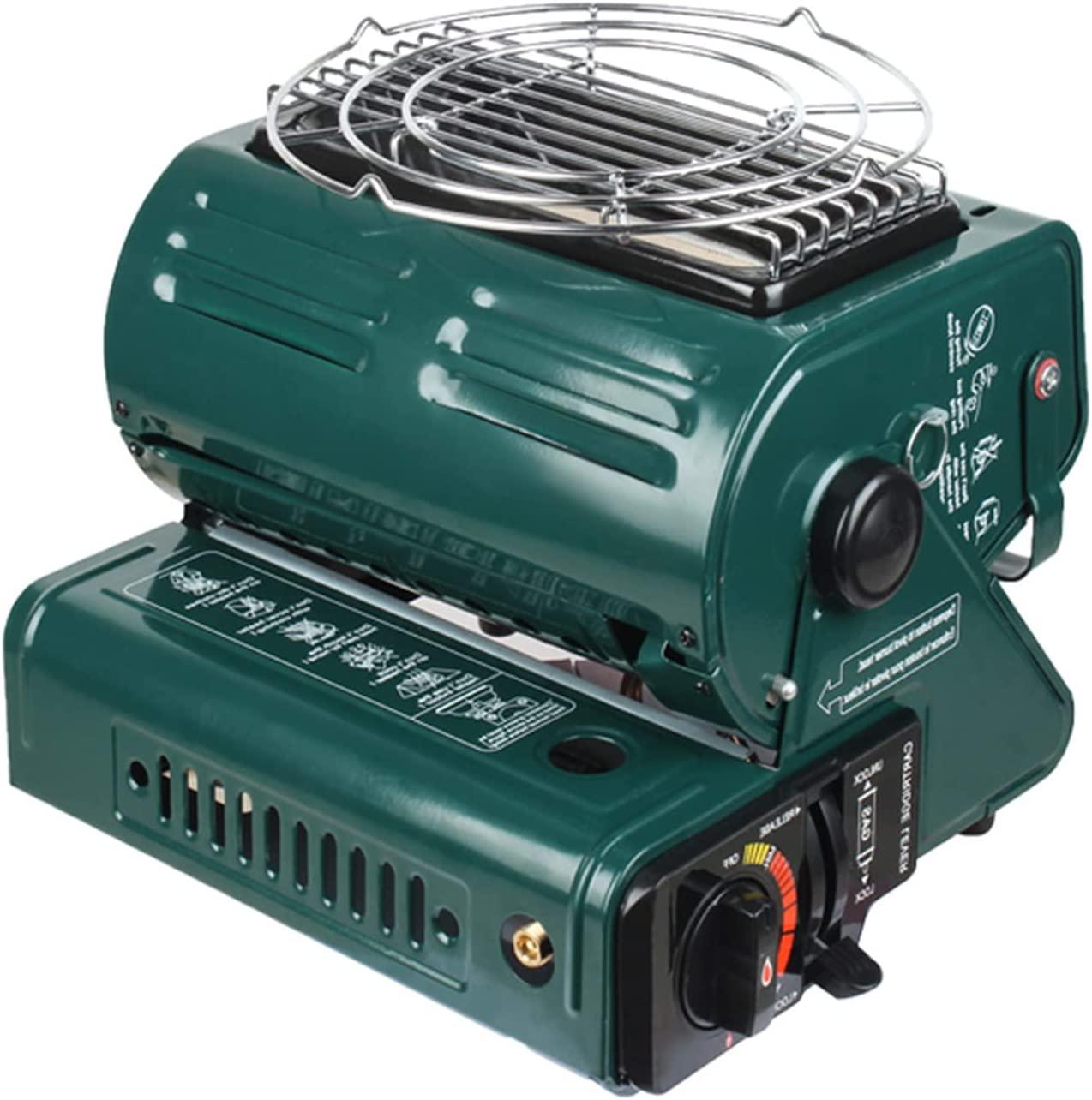 Camping Portable Gas Heater,1.3KW Outdoor Gas Stove Heater,Portable Tent Ceramic Heater Roast Stove,Multipurpose Camping Tent Heating Stove for Ice Fishing Camping Hiking Tent Picnic Caravan