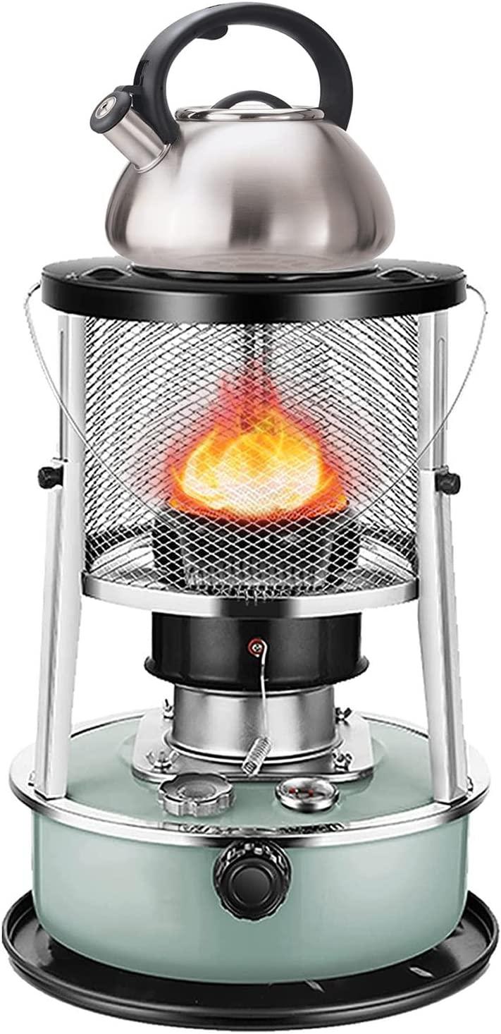 Kerosene Stove Heaters for Indoor Use, Non Electric Indoor Kerosene Convection Heater, 4.5L Durable Portable Camping Furnace Burner, Height Adjustable 34-46cm