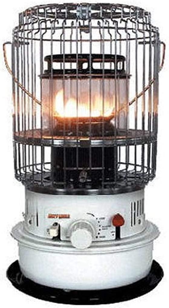 World Marketing of America KW-12 Kero-World Compact Convection Style Kerosene Wick Heater, 10500 BTU