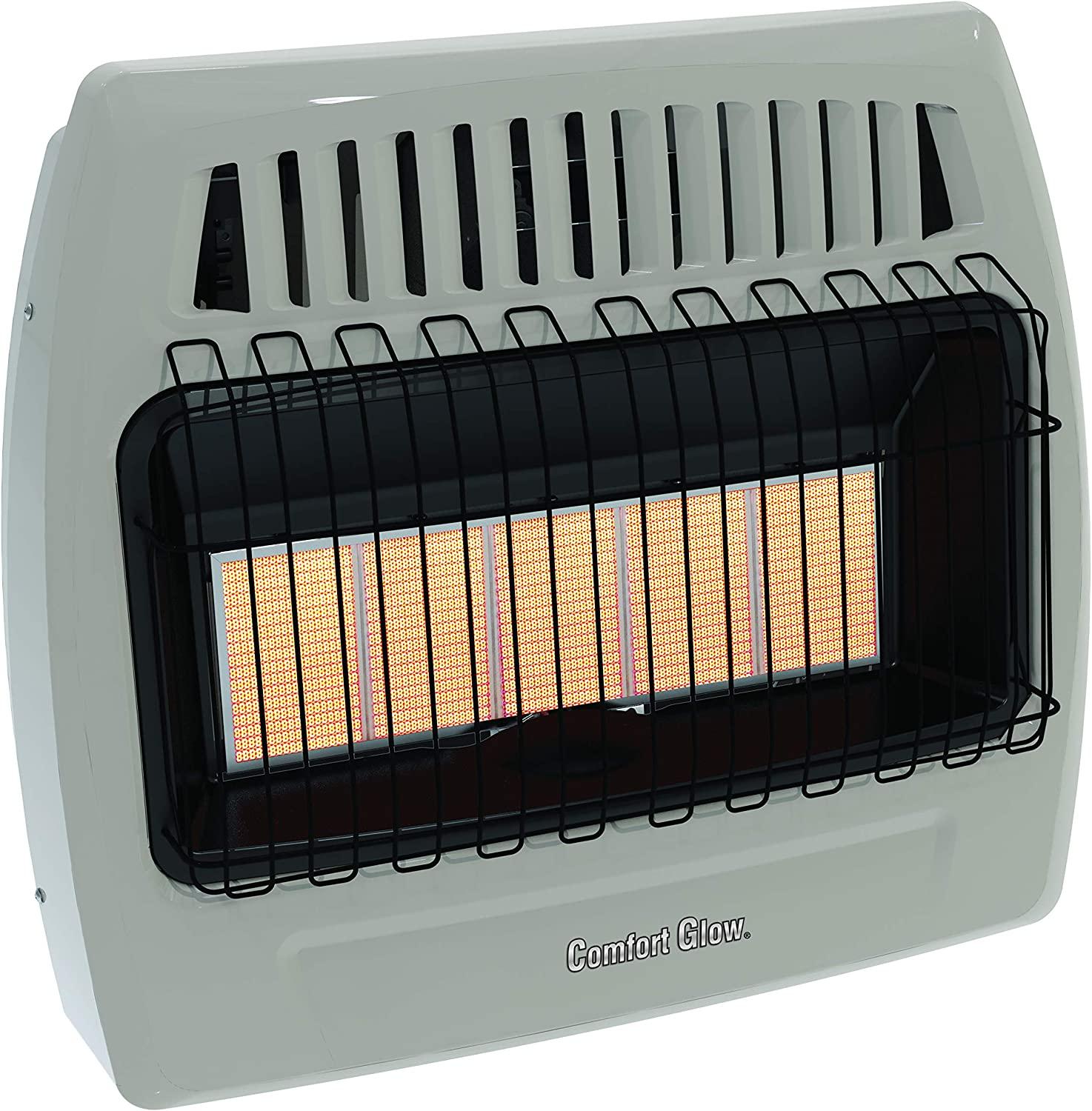 Comfort Glow Gas Wall Heater, Gray