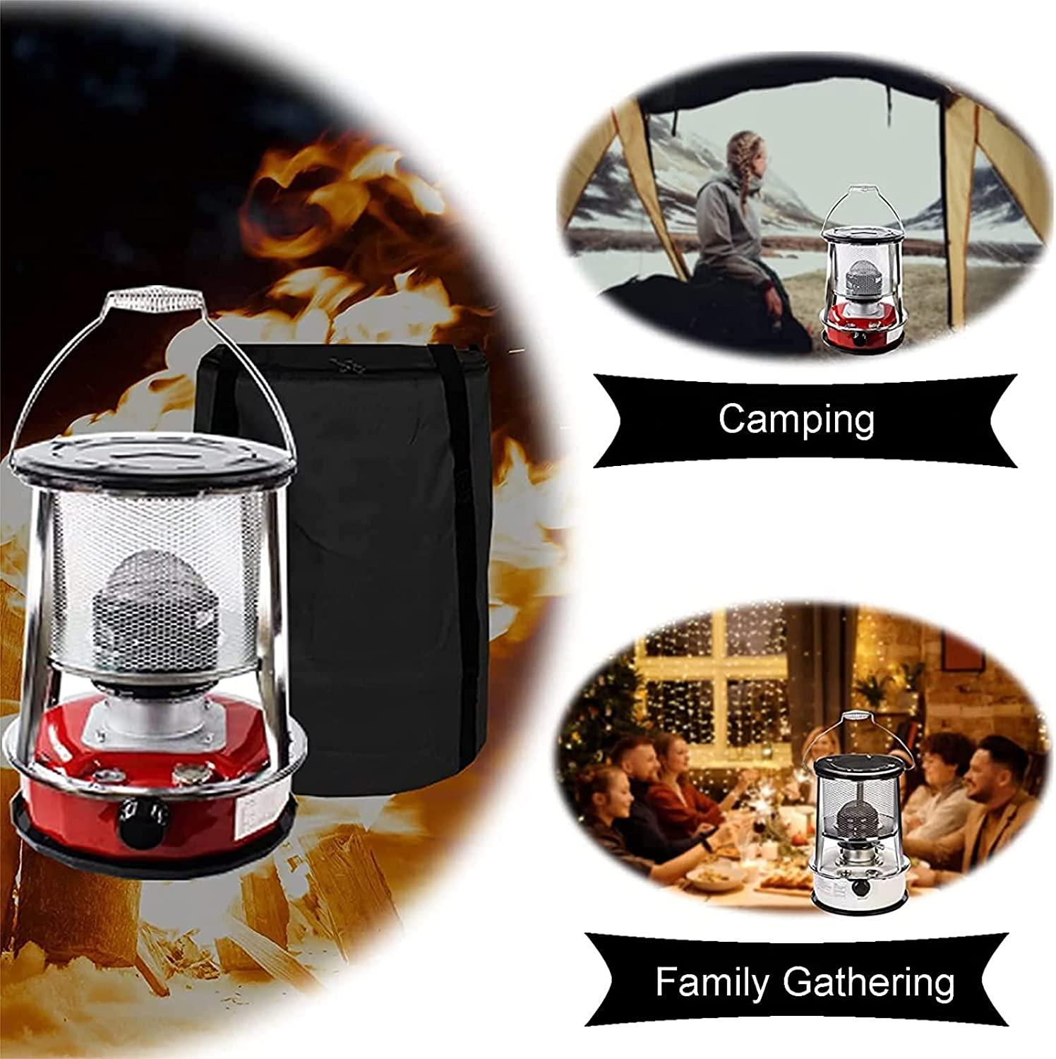 Kerosene Space Heaters Stove, 2600W Portable Efficient Camping Stove, 9000 BTU/H Indoor Kerosene Heater, Non Electric Heaters for Indoor Outdoor Patio Camping Ice Fishing Survival Emergency - Image 3