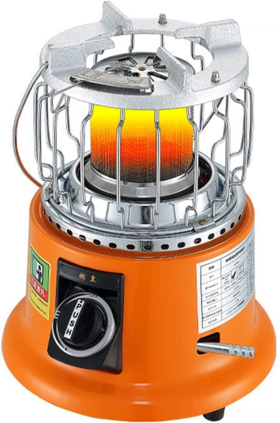 Portable Heater For Camping, Portable Butane Stove Small Space Heater For Garage,kitchen, Ice Fishing, Backpacking Hiking, Hunting, Survival Emergency