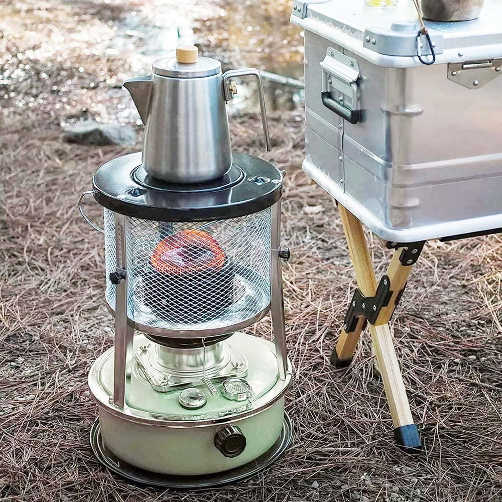 Emergency Patio Kerosene Stove, Portable Mobile Kerosene Heater Petroleum Heater, 4.5L Efficient Camping Oil Heaters, Without Electricity Home Space Heater with 6 Wicks (Color : Green 4.5L) - Image 6