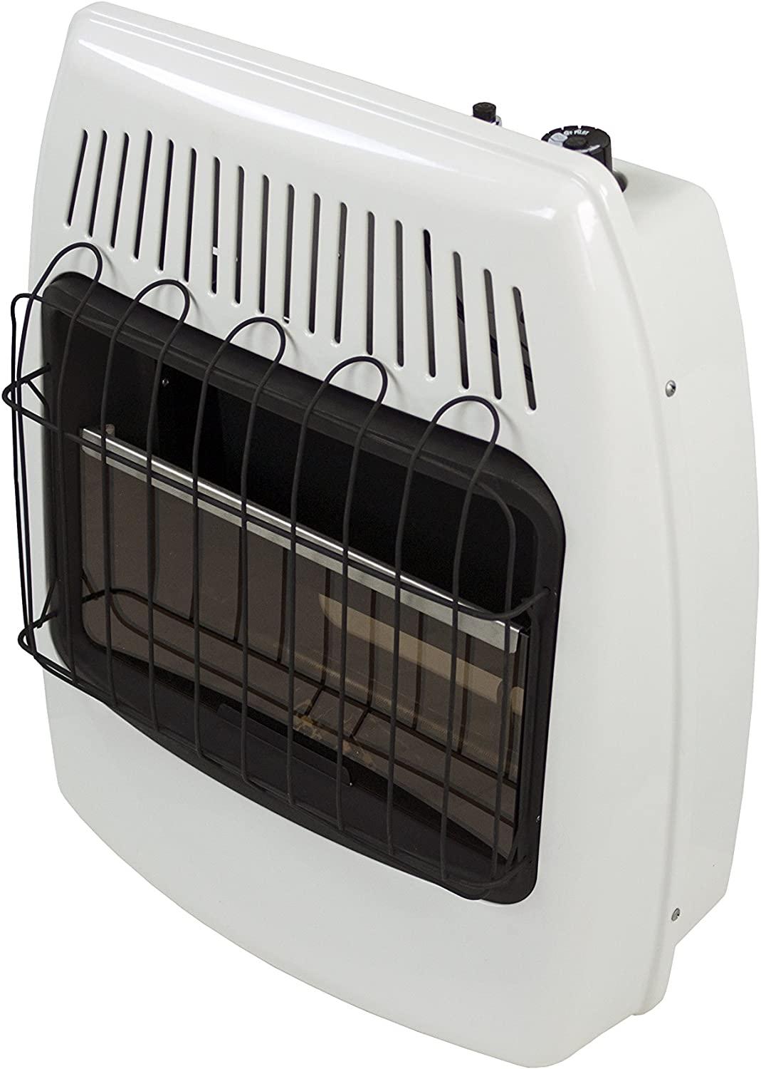 Dyna-Glo BF20PMDG 20,000 BTU Liquid Propane Blue Flame Vent Wall Heater - Image 6