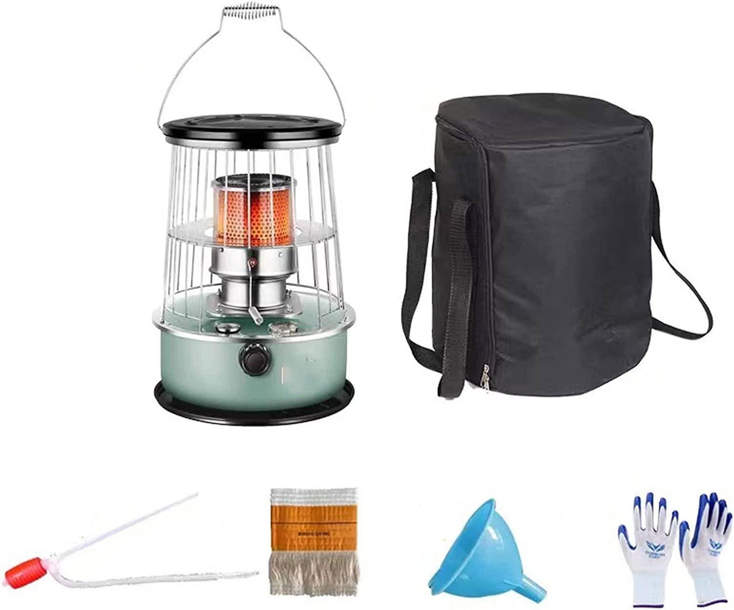 Portable Kerosene Heater Stove, Portable Kerosene Space Heater, Camping Oil Heaters, No Electricity Tent Heater for Ice Fishing Hiking Hunting Survival Emergency Patio