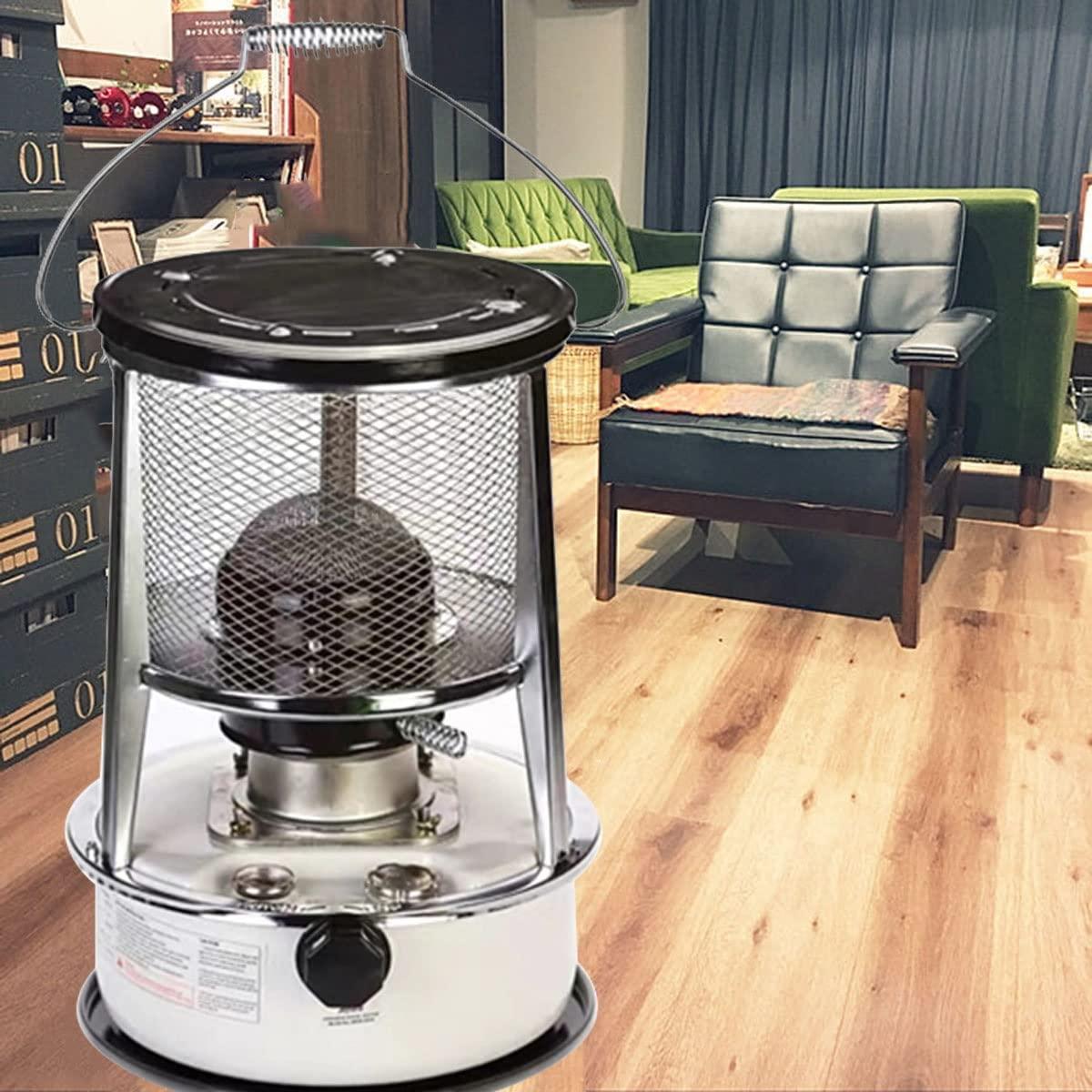 Mobile Camping Stove, Non Electric Kerosene Heaters, Efficient Kerosene Stove Burner, 2600W Heating Power, 6L, Adjustable Firepower, Emergency Stove, with 6 Wicks - Image 3