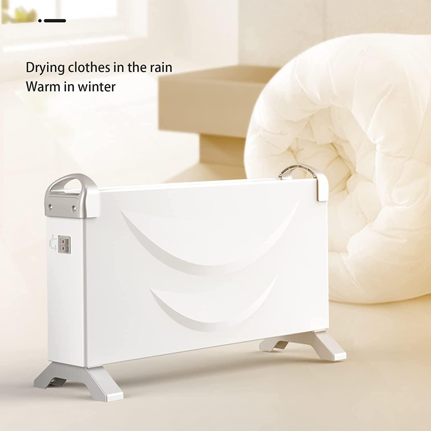 DIoFent Electric Convector Heater,Heaters for Home Low Energy Silent,2000w High Power,Room Heater with Overheat Protection,3 Heating Settings (750w, 1250w, 2000w) - Image 6
