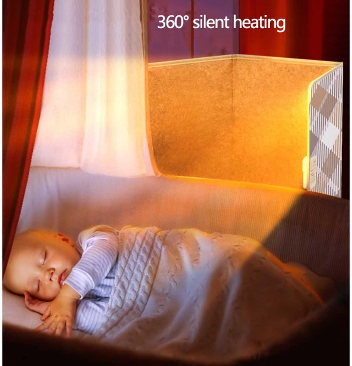 CJGKDJS 3 Fold Heater,Portable Foot Warmer Under Desk,10S Speed Heating,Quiet Constant Temperature,for Bedroom,Living Room,Office. (g) - Image 3