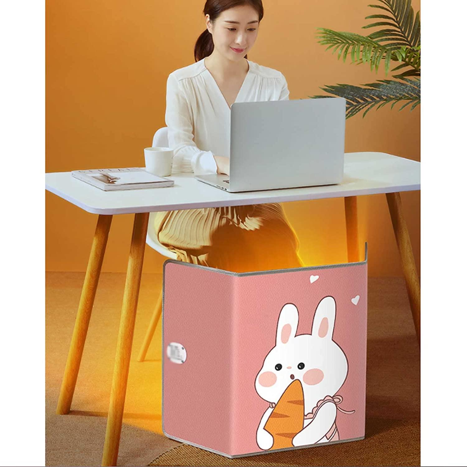 CJGKDJS 3 Fold Heater,Portable Foot Warmer Under Desk,10S Speed Heating,Quiet Constant Temperature,for Bedroom,Living Room,Office. (g) - Image 5