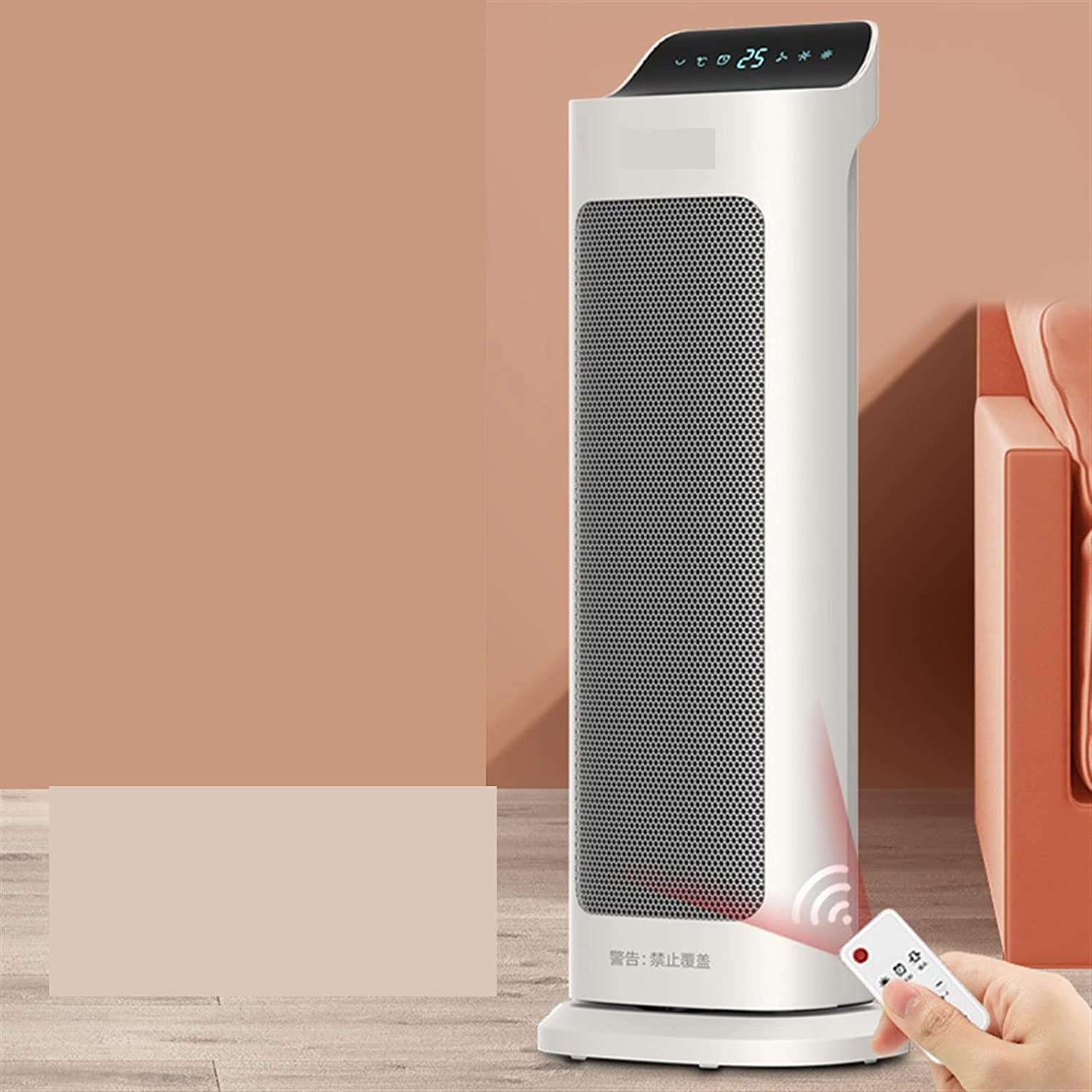 moisture Portable Electric Heater Intelligent Remote Control Electric Heater Home Automatic Portable Heater Energy Saving Fast hot Electric Heater Space Heater Heating Heater Fan - Image 3