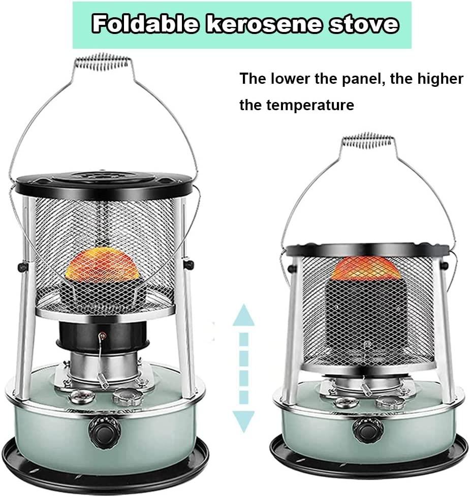4.5L Kerosene Stove Heater with Storage Bag Portable Kerosene Heaters for Boiling Water Heating Cooking, Indoor Heater (Color : Blue) - Image 4