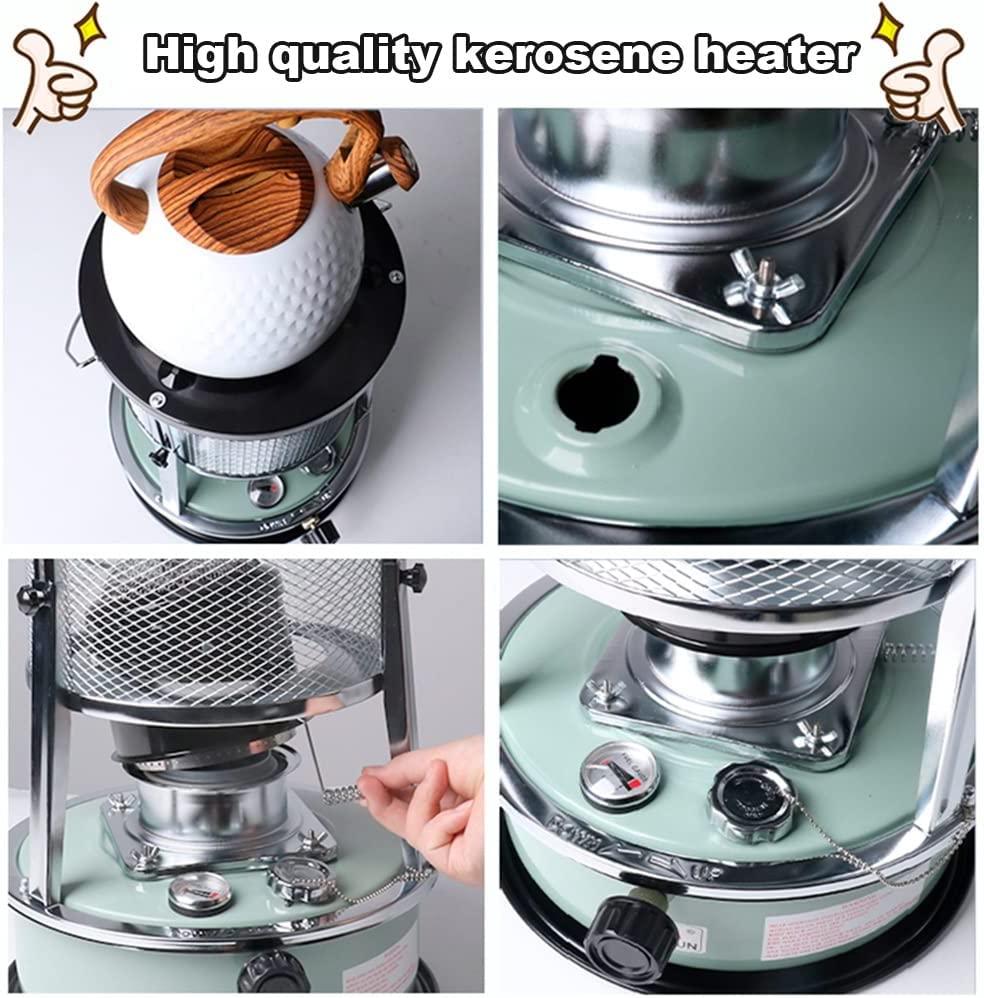 4.5L Kerosene Stove Heater with Storage Bag Portable Kerosene Heaters for Boiling Water Heating Cooking, Indoor Heater (Color : Blue) - Image 5