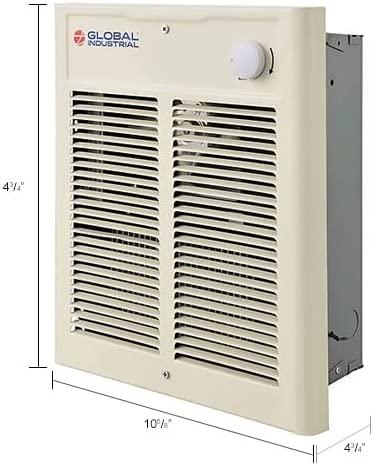 Fan Forced Wall Heater, Shaded Pole Motor, 1500/2000W, 208/240V - Image 8