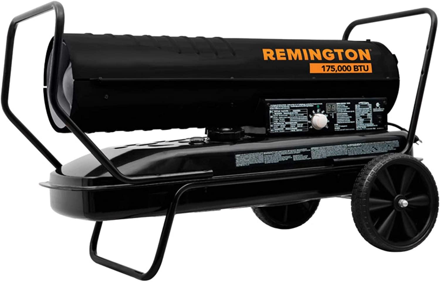 Remington 4892543 4300 sq. ft. 175000 BTU Forced Air Kerosene Heater