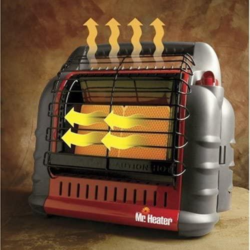 Mr. Heater F274805 Big Buddy Propane Tank Powered Heater (2-Pack) - Indoor and Outdoor Use - Portable Heating for Camping, Tents, Garage (2 Items) - Image 3