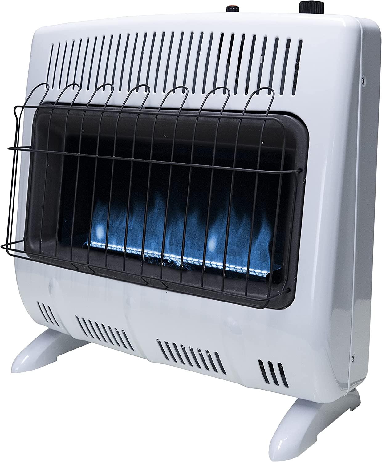 Mr. Heater 30,000 BTU Vent  Blue Flame Natural Gas Heater MHVFB30NGT