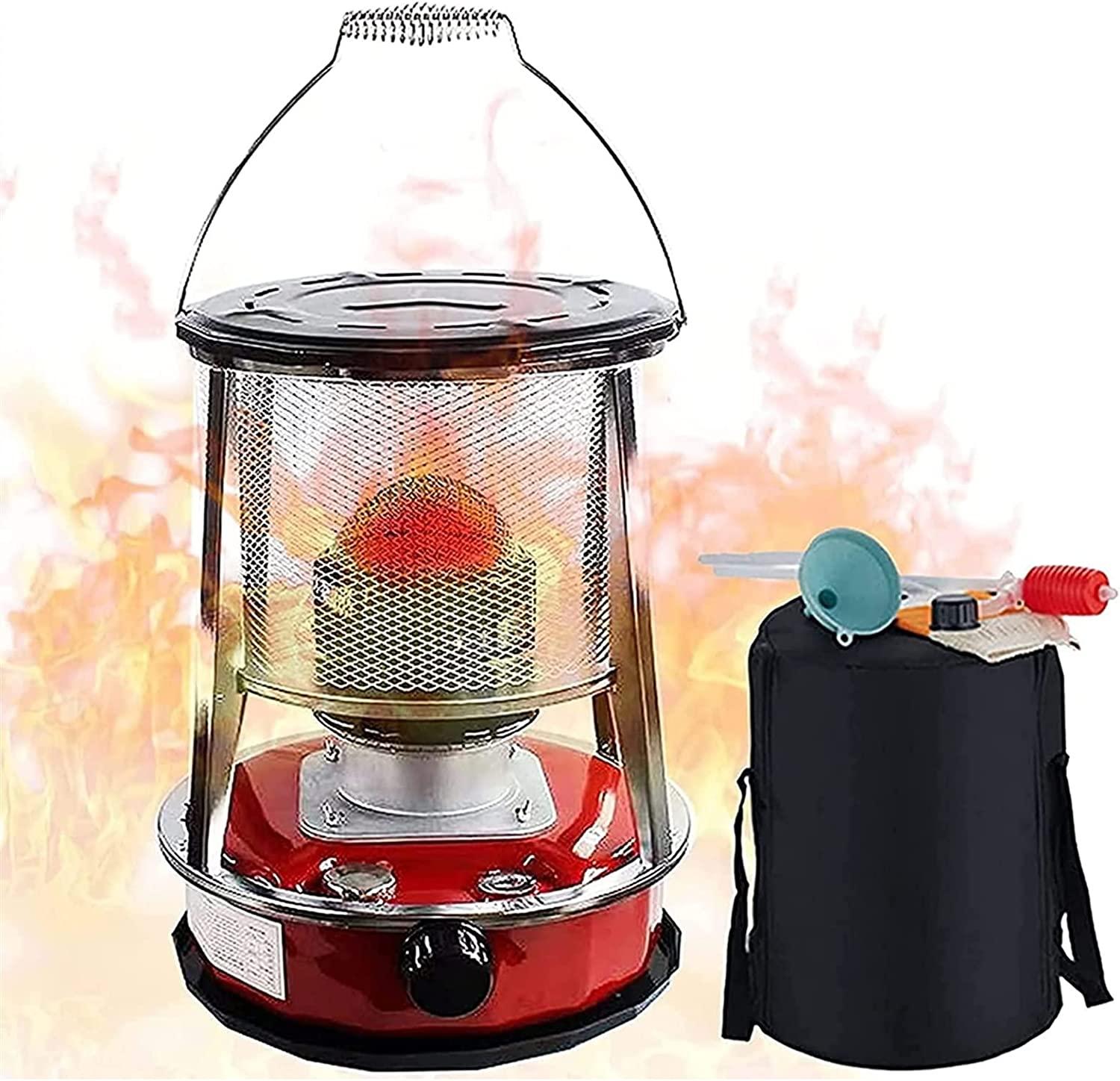AMOCHO Portable Kerosene Stove for Indoor Use,Kerosene Heater with Stove Bag，Windproof and Heat Accumulation Kero Heater，Emergency Heater，no Electricity Required，for Tent Heating, Cooking